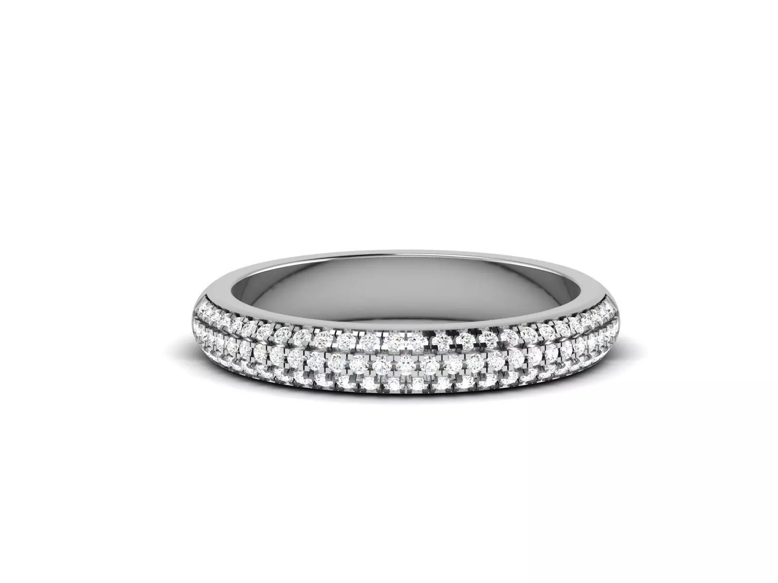 Solitaire Engagement Wedding Ring 3dm Render Detail 3D print model_0