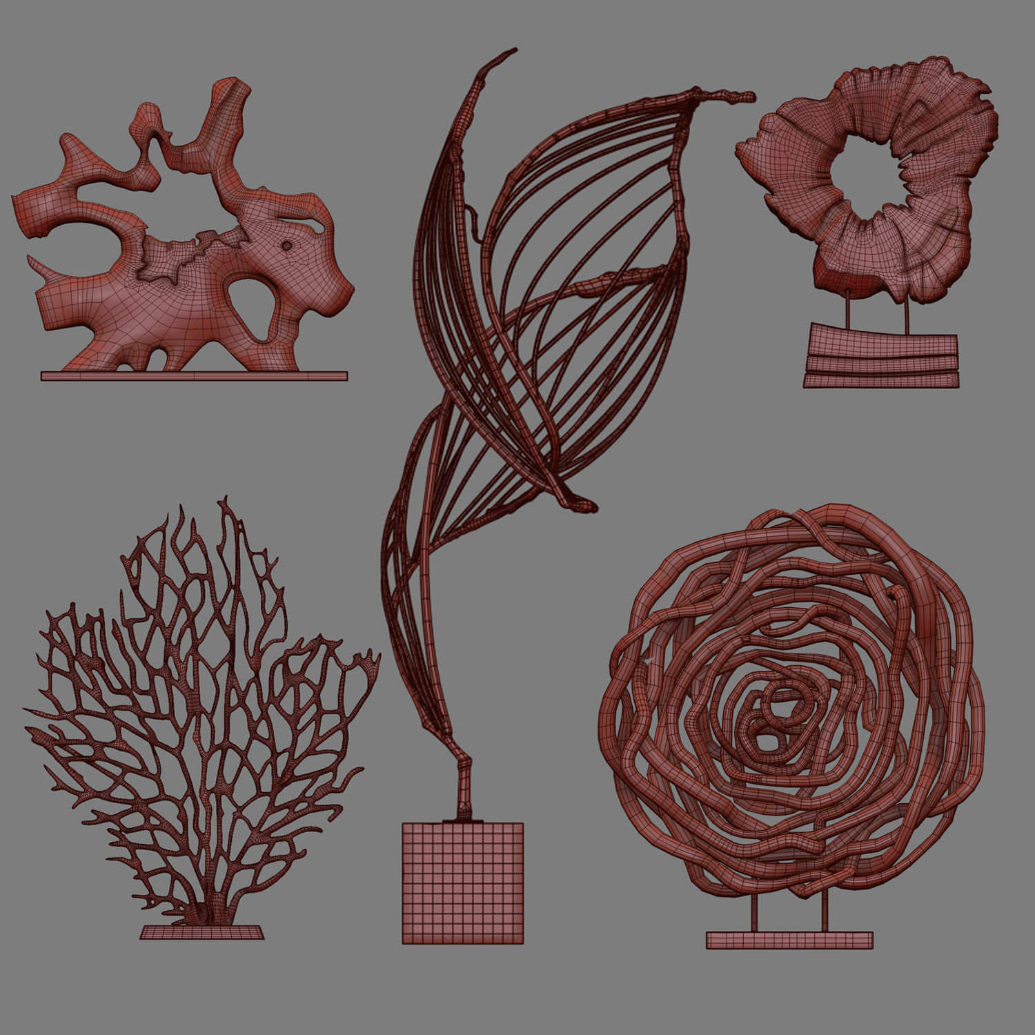 Sculptures 24 3D model_6