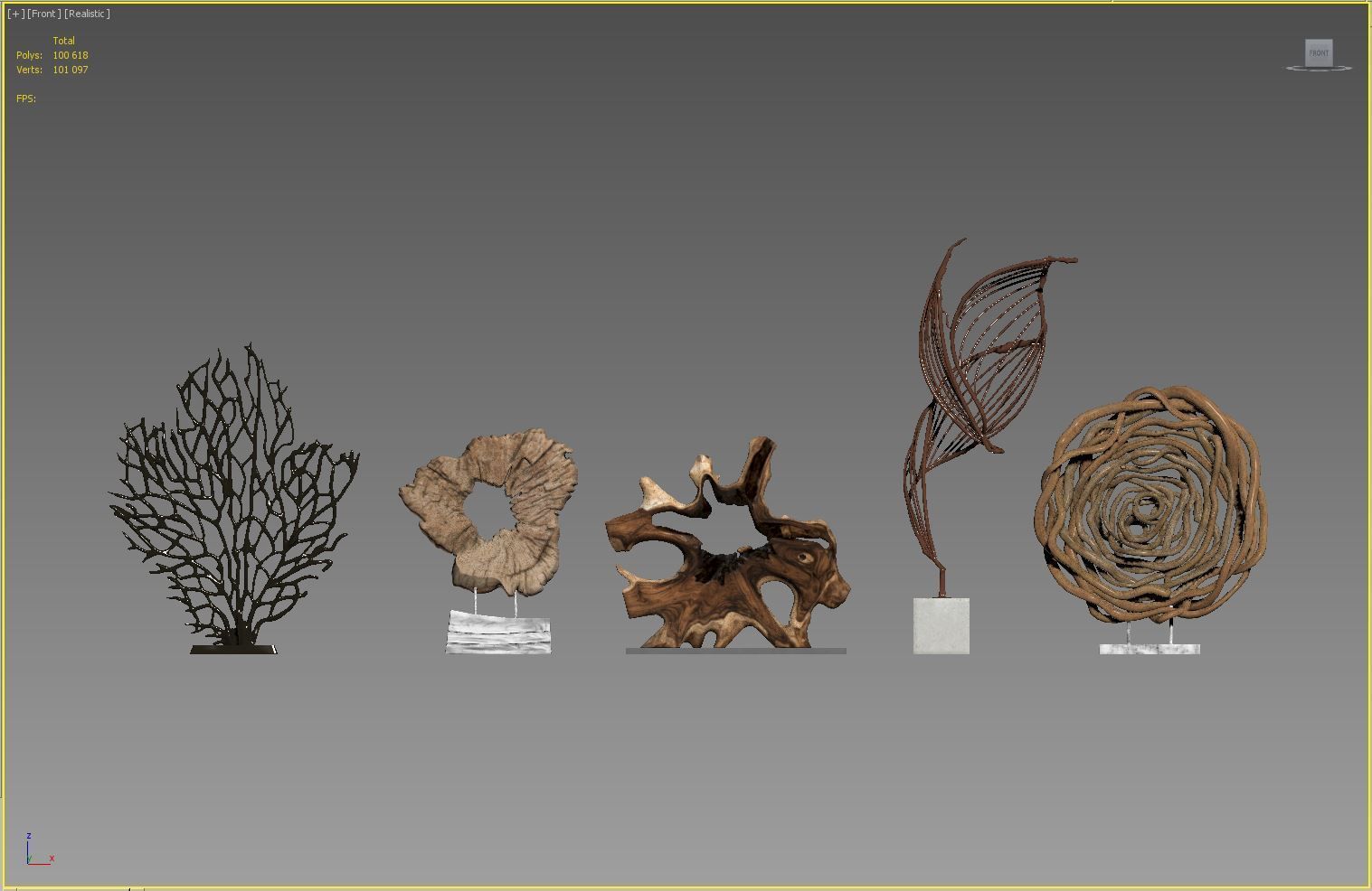 Sculptures 24 3D model_7
