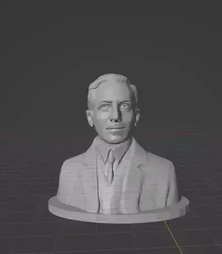 Walt Disney 3D print model