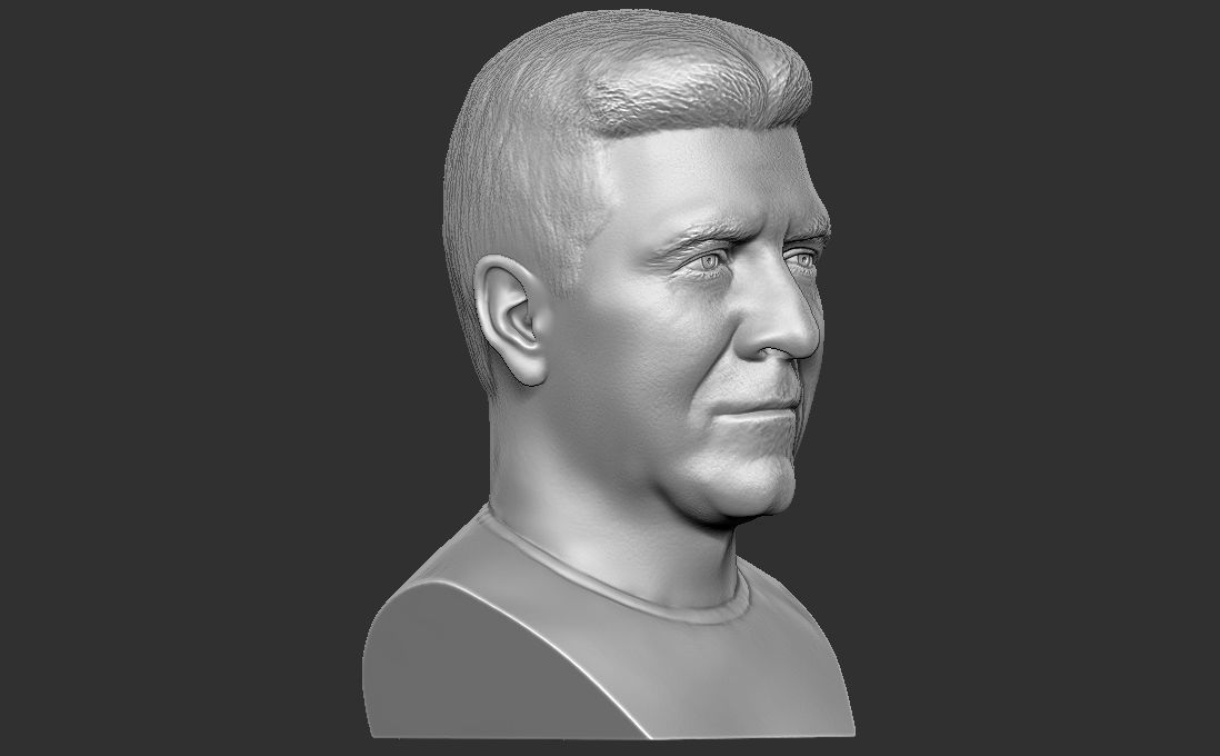 Simon Cowell bust for 3D printing 3D print model_14