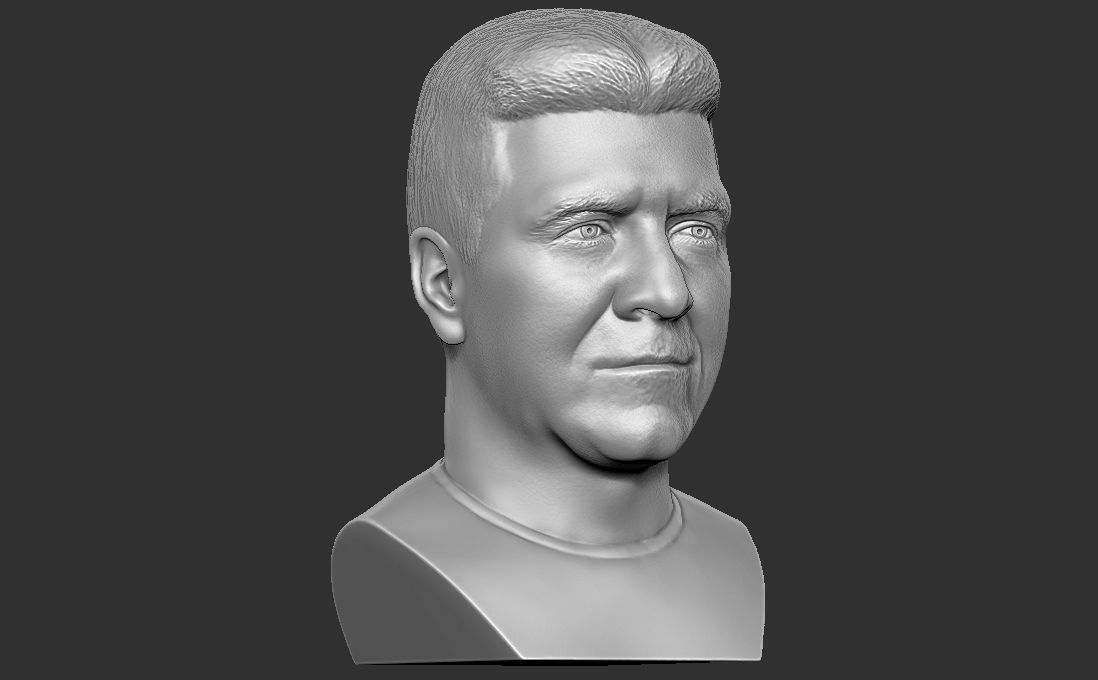 Simon Cowell bust for 3D printing 3D print model_15