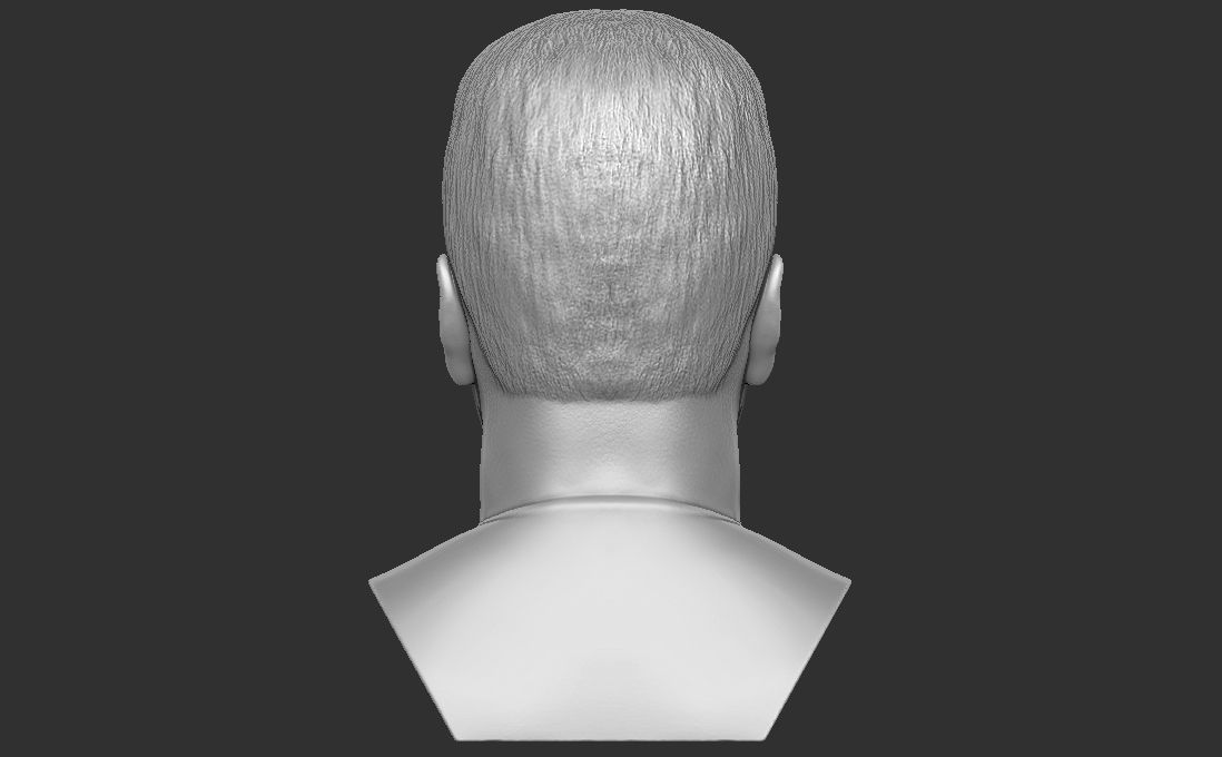 Simon Cowell bust for 3D printing 3D print model_11