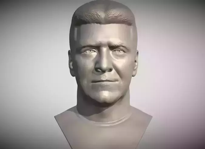 Simon Cowell bust for 3D printing 3D print model
