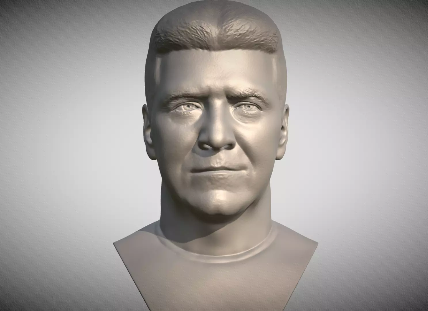 Simon Cowell bust for 3D printing 3D print model_0
