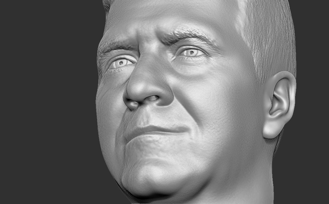 Simon Cowell bust for 3D printing 3D print model_24