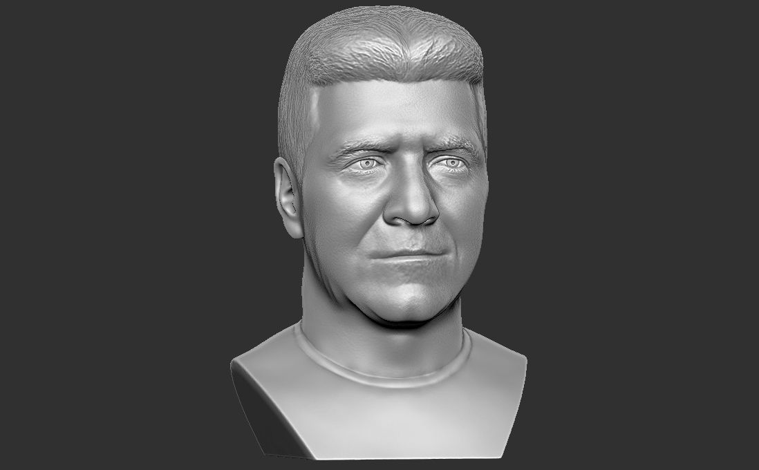 Simon Cowell bust for 3D printing 3D print model_16