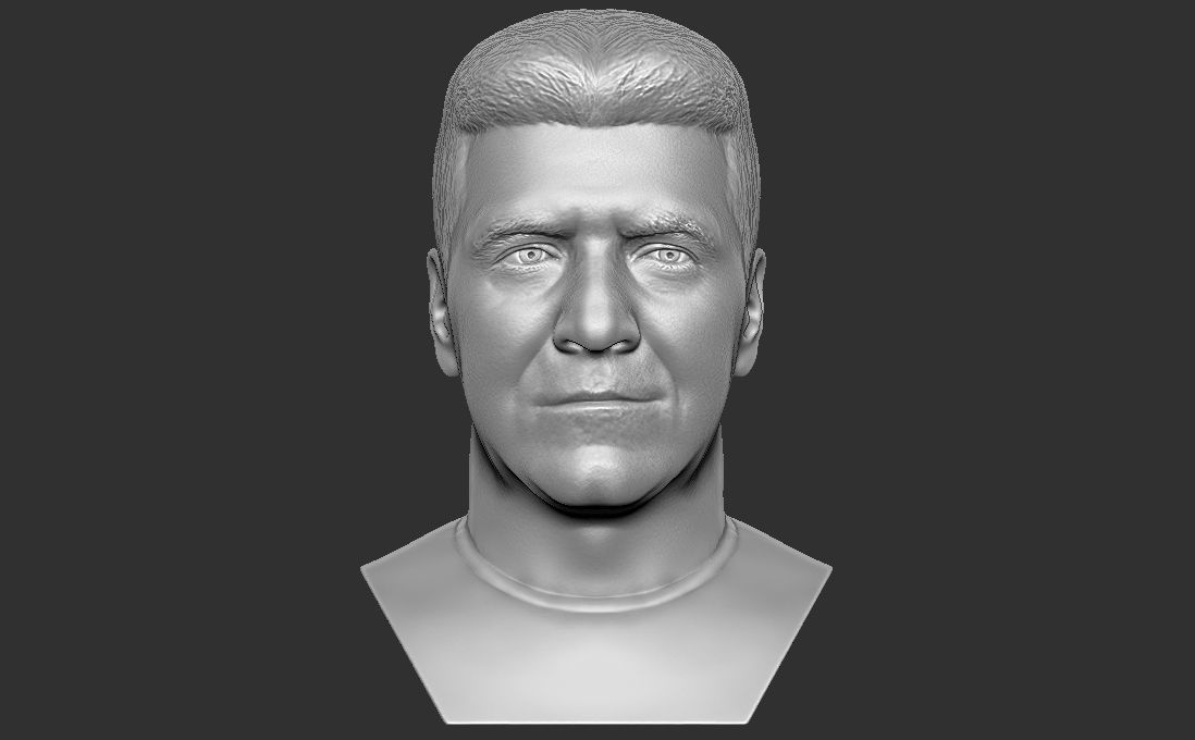 Simon Cowell bust for 3D printing 3D print model_5