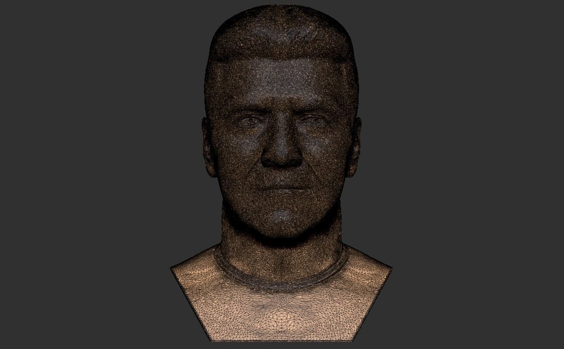 Simon Cowell bust for 3D printing 3D print model_27