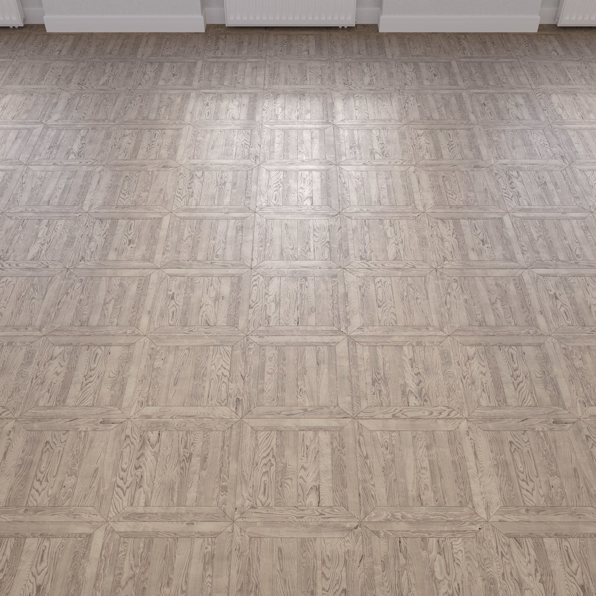 Parquet - Laminate - Wooden floor 4 in 1 3D model_13