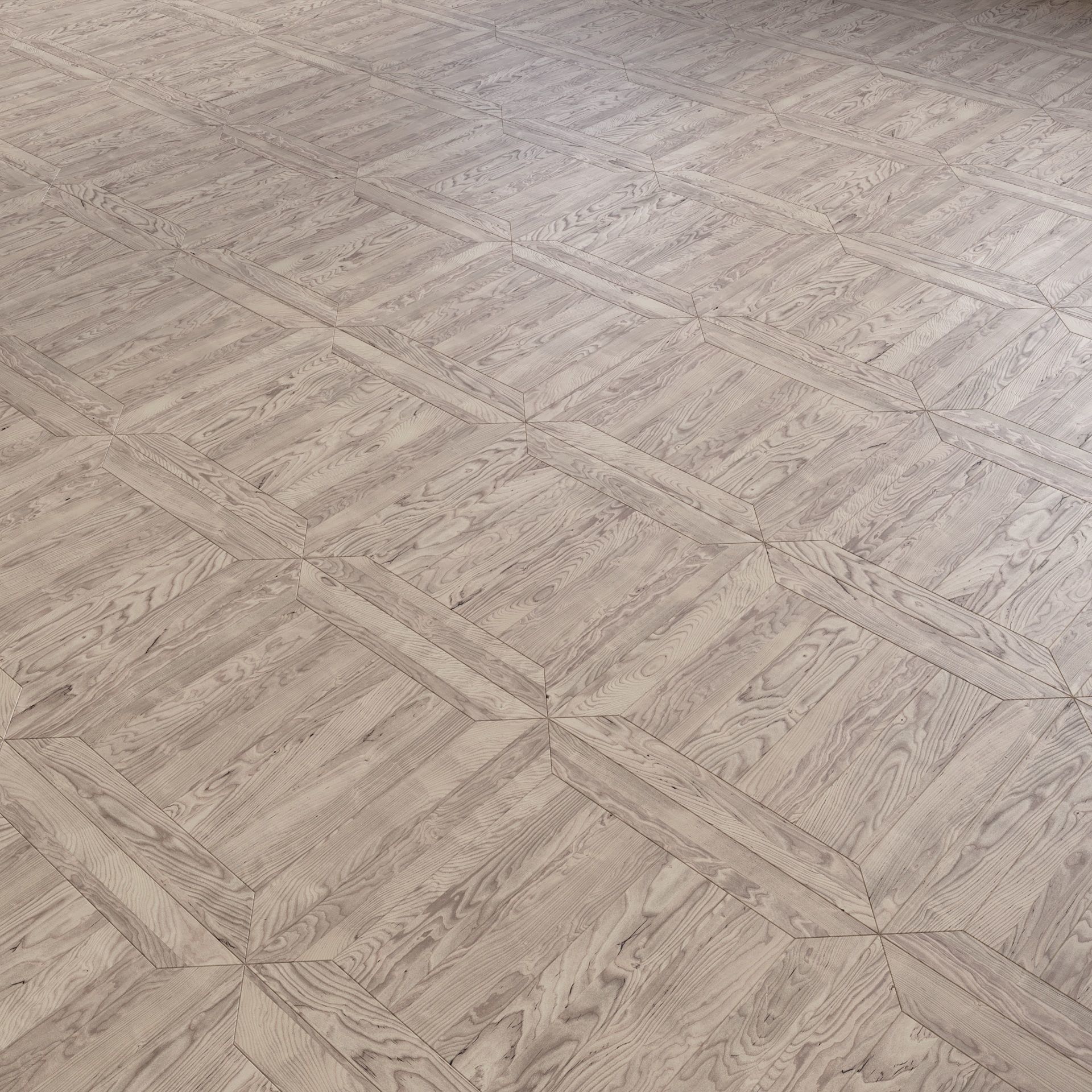 Parquet - Laminate - Wooden floor 4 in 1 3D model_9