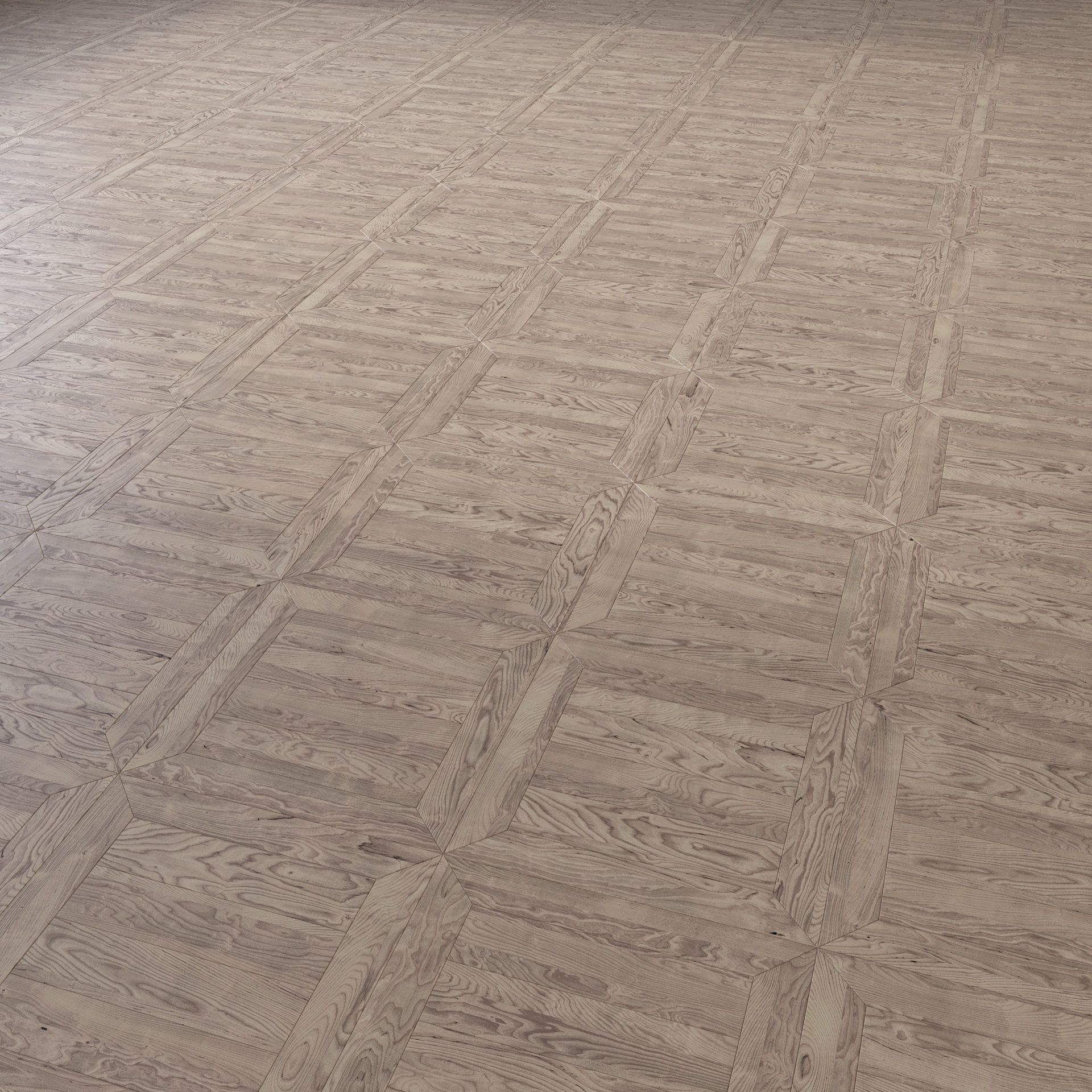 Parquet - Laminate - Wooden floor 4 in 1 3D model_21