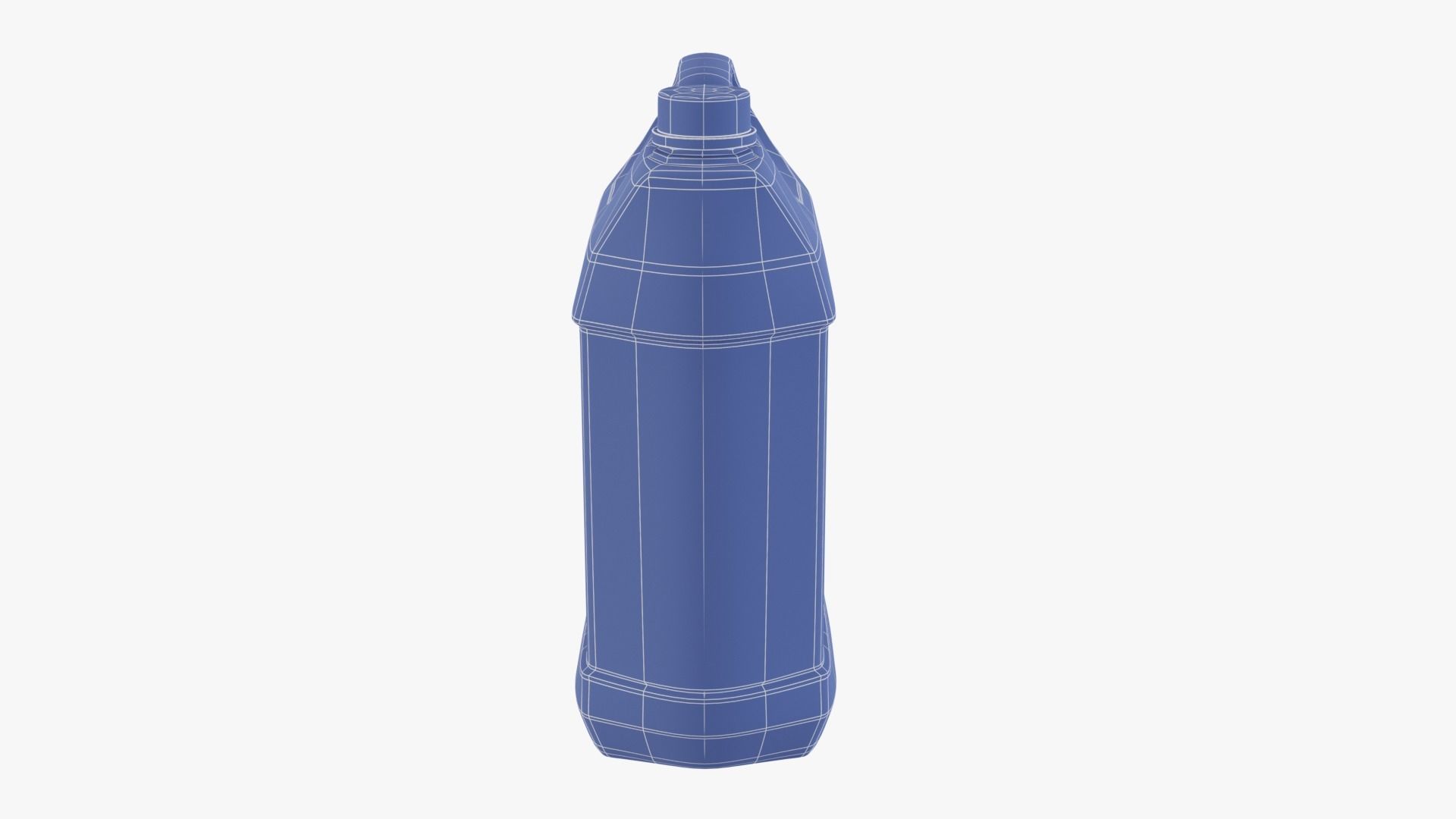 Plastic Jerry Can 3D model_14