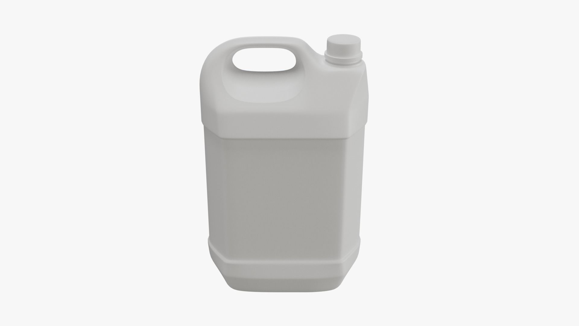 Plastic Jerry Can 3D model_8
