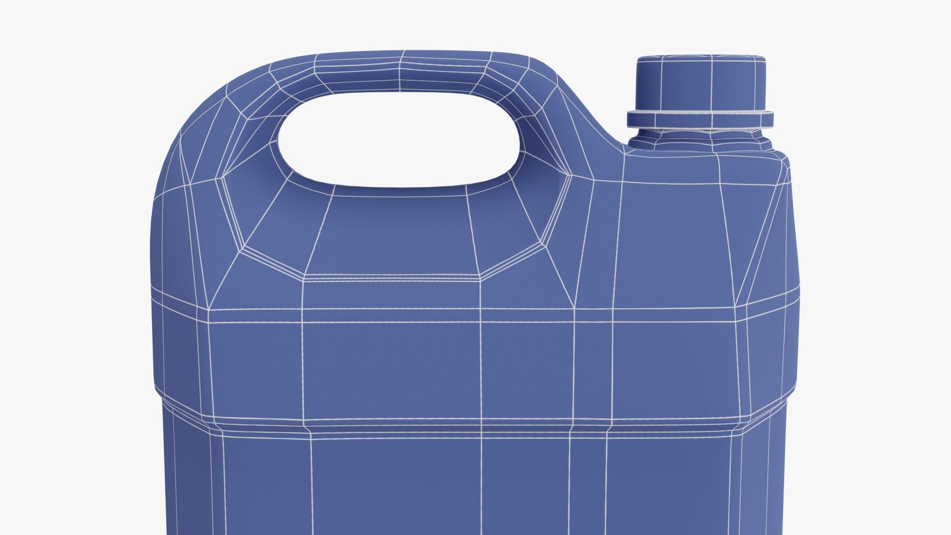 Plastic Jerry Can 3D model_16