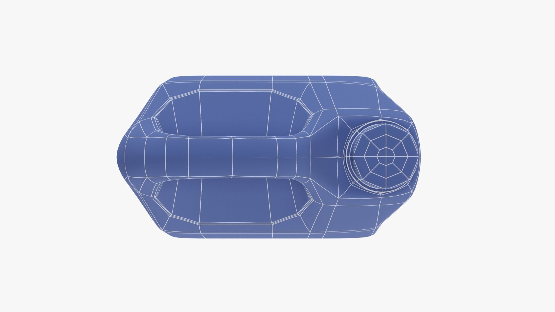 Plastic Jerry Can 3D model_17