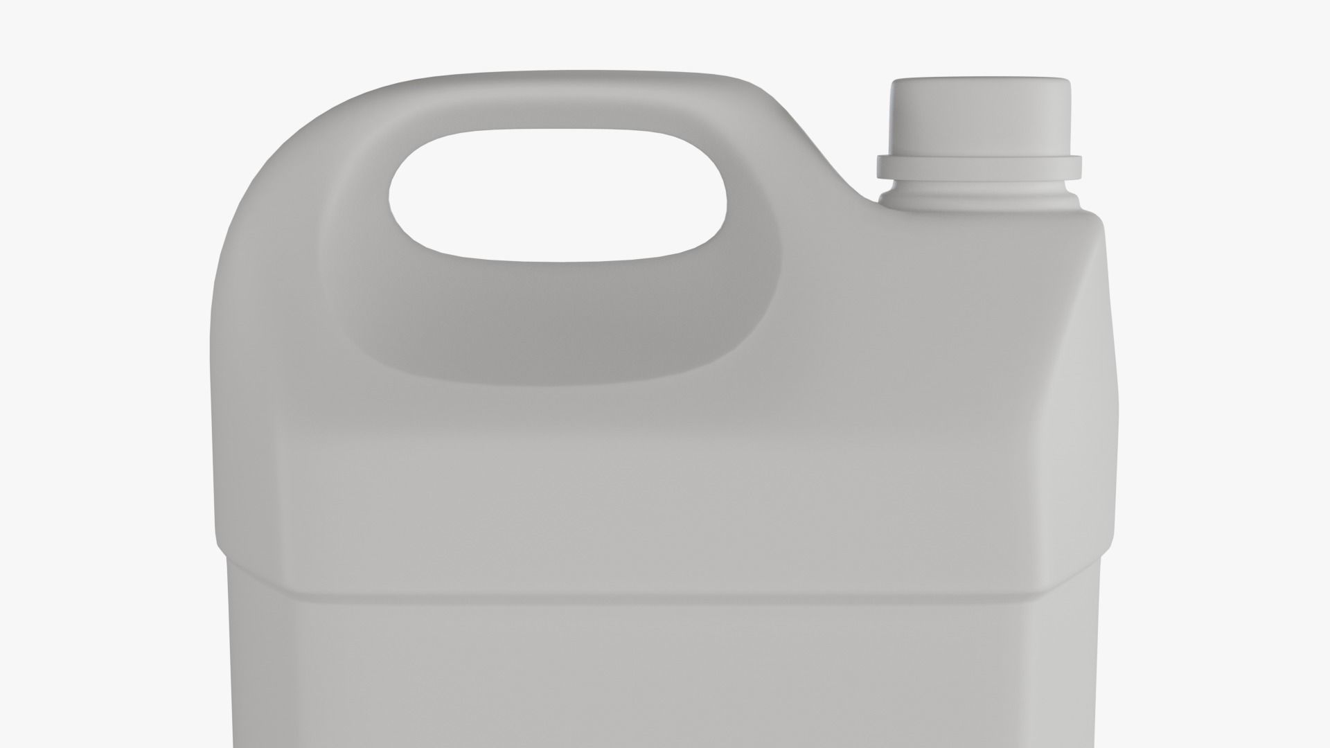 Plastic Jerry Can 3D model_9