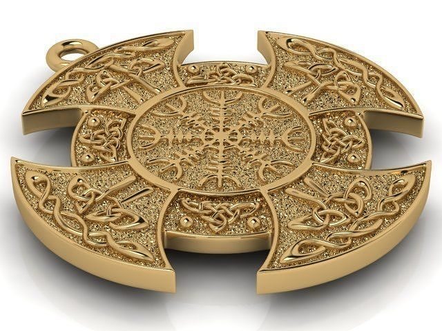 Celtic cross 3D print model 3D print model