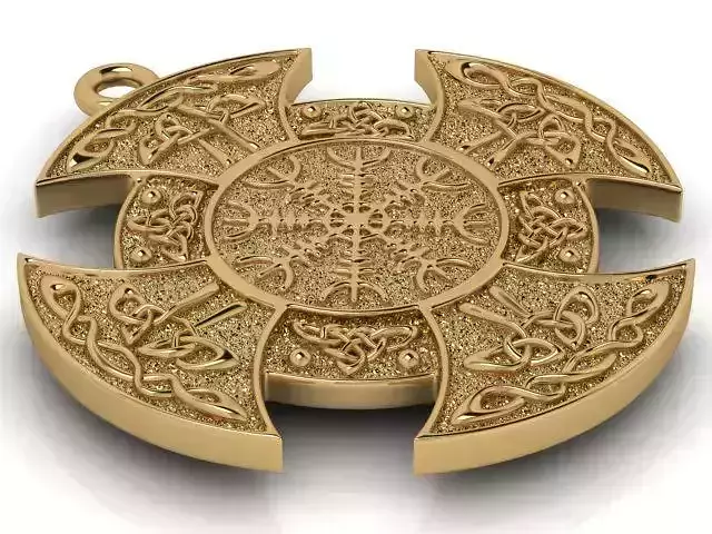Celtic cross 3D print model 3D print model