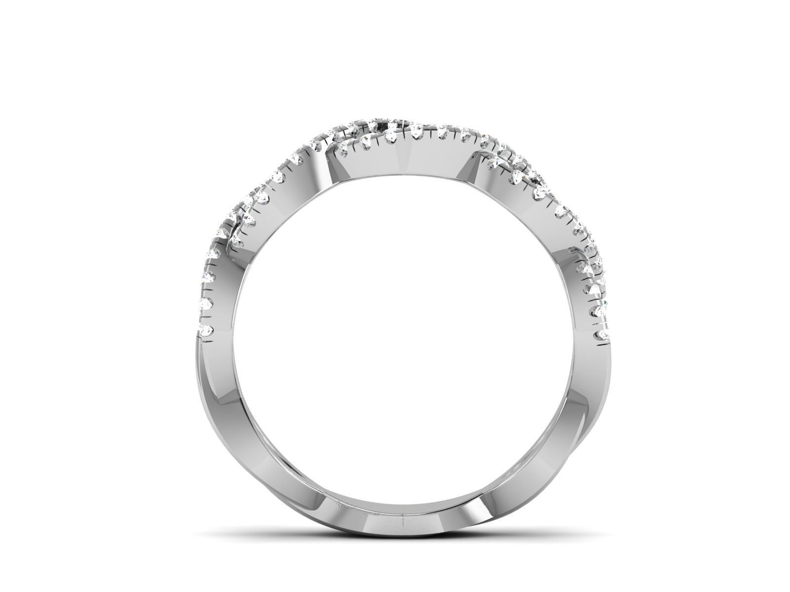 Solitaire Engagement Wedding Ring 3dm Render Detail 3D print model_8