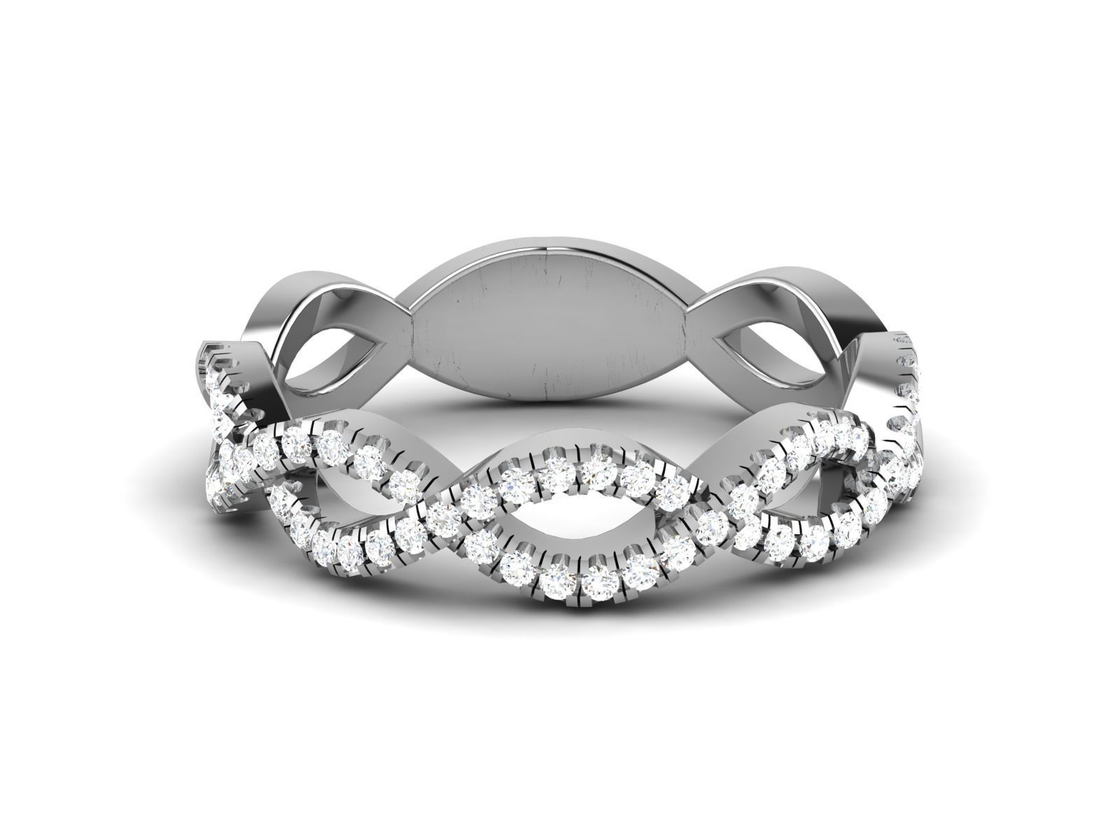 Solitaire Engagement Wedding Ring 3dm Render Detail 3D print model_5