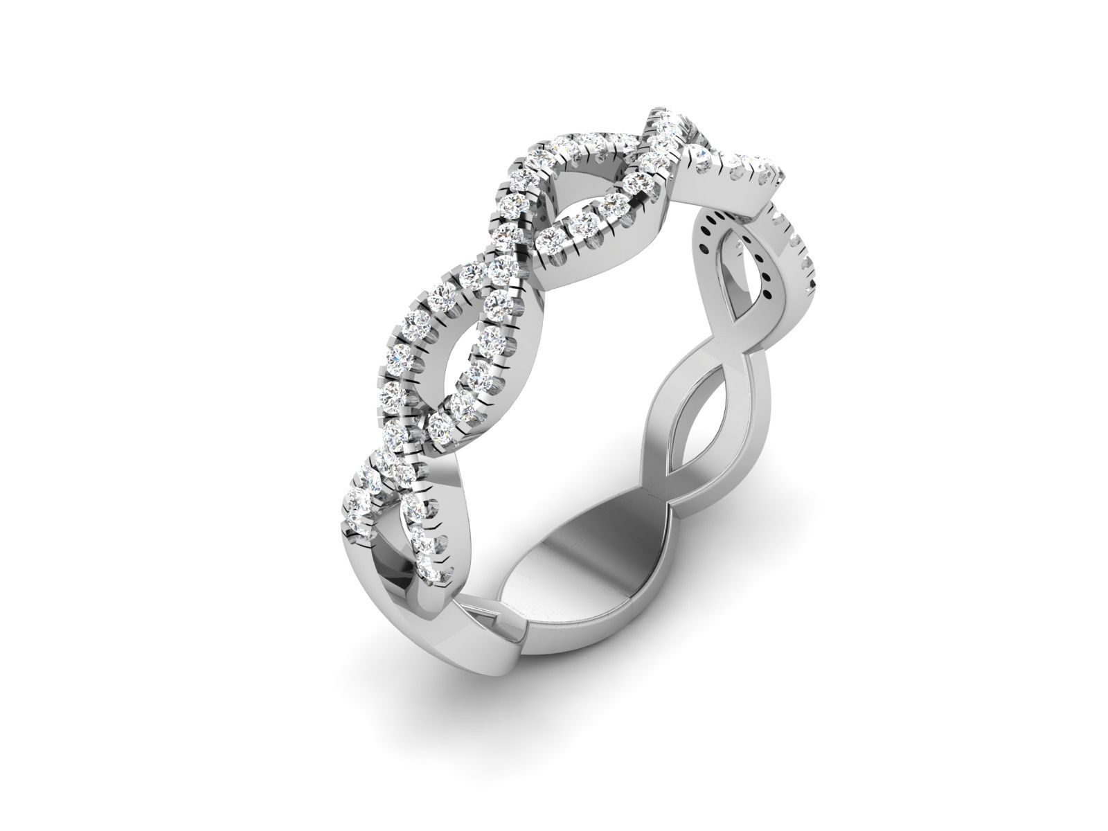 Solitaire Engagement Wedding Ring 3dm Render Detail 3D print model_2