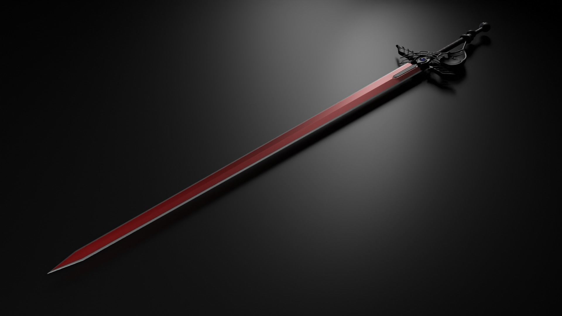 Genesis Rhapsodos Rapier - Crisis Core FFVII 3D model_2