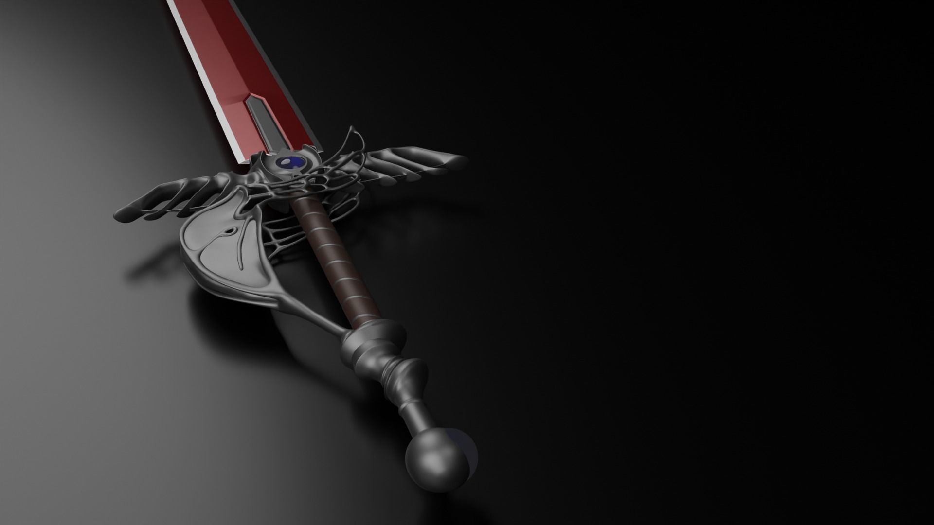 Genesis Rhapsodos Rapier - Crisis Core FFVII 3D model_8