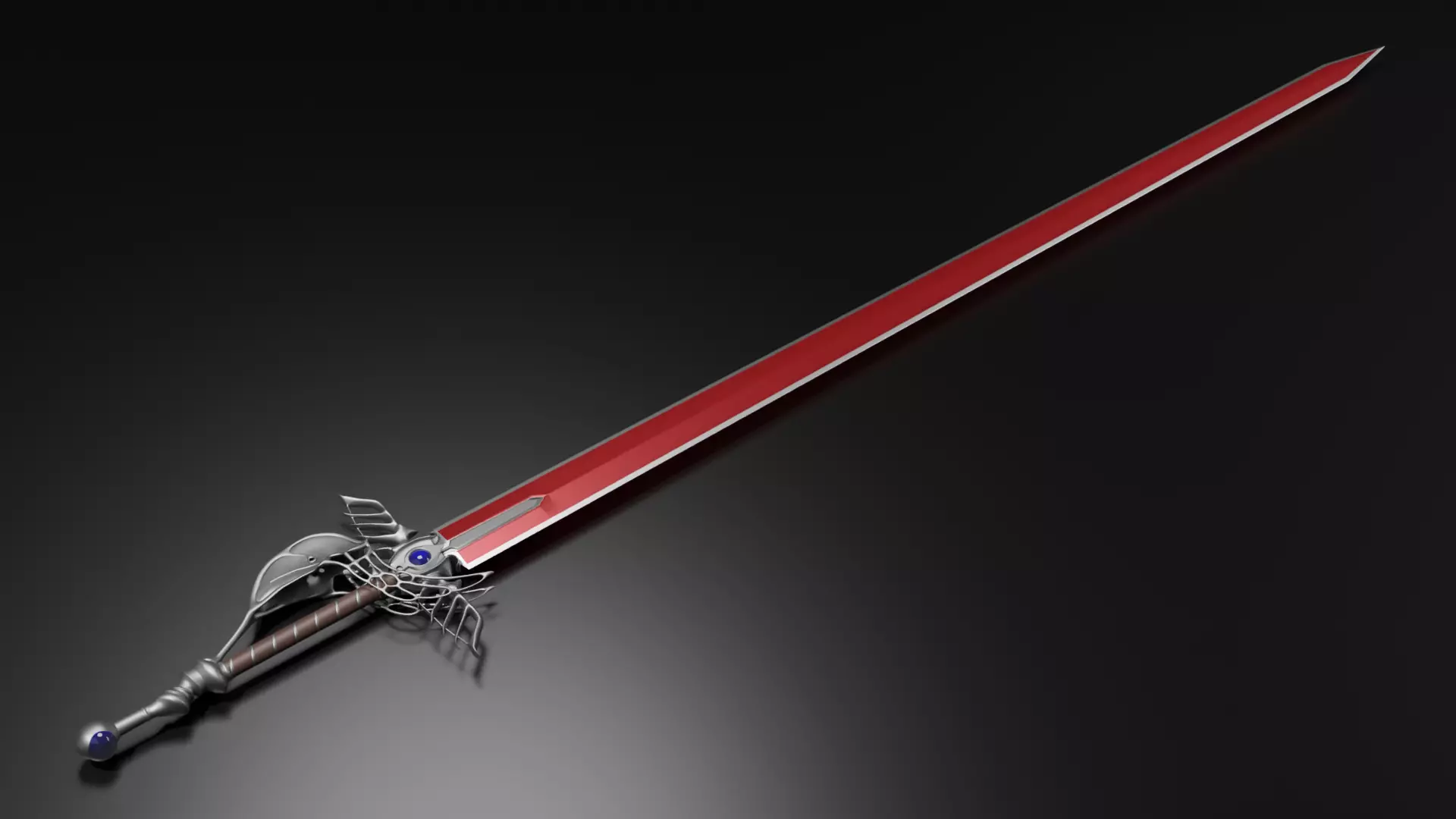 Genesis Rhapsodos Rapier - Crisis Core FFVII 3D model_0