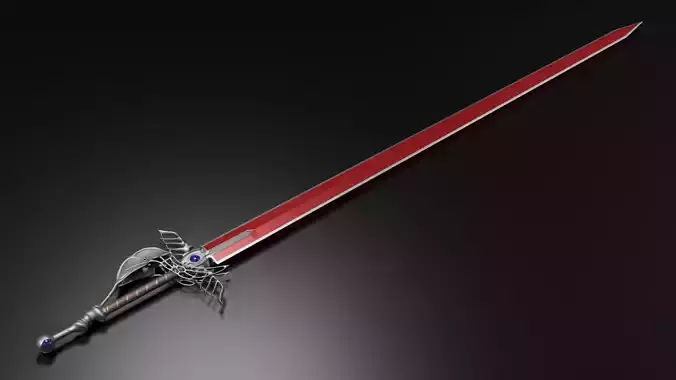 Genesis Rhapsodos Rapier - Crisis Core FFVII 3D model