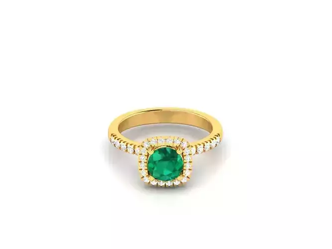 Engagement Wedding Ring 3dm Render Detail  3D print model