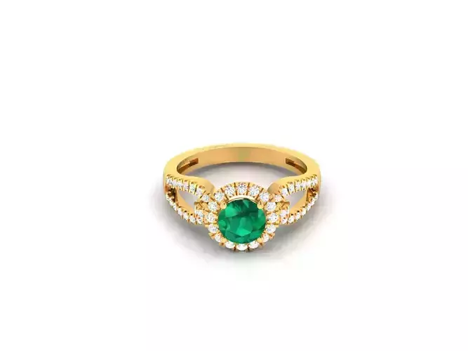 Engagement Wedding Ring 3dm Render Detail  3D print model
