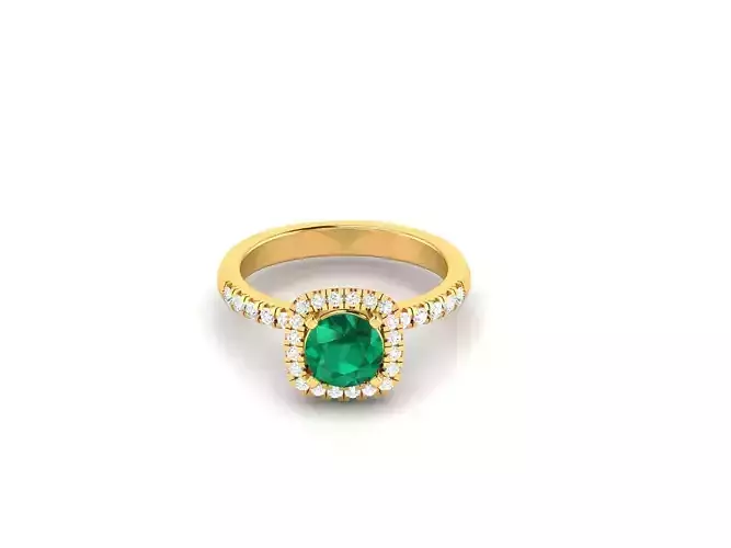 Engagement Wedding Ring 3dm Render Detail  3D print model