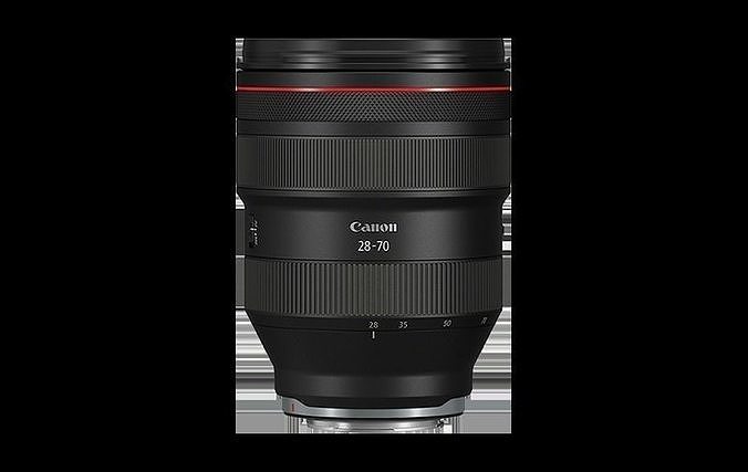 canon rf 28 70 f2 lens  Free 3D model