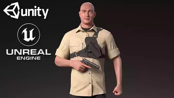 Army Guy - Game Ready