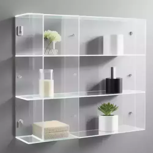 Furniture Shelving Units Floating