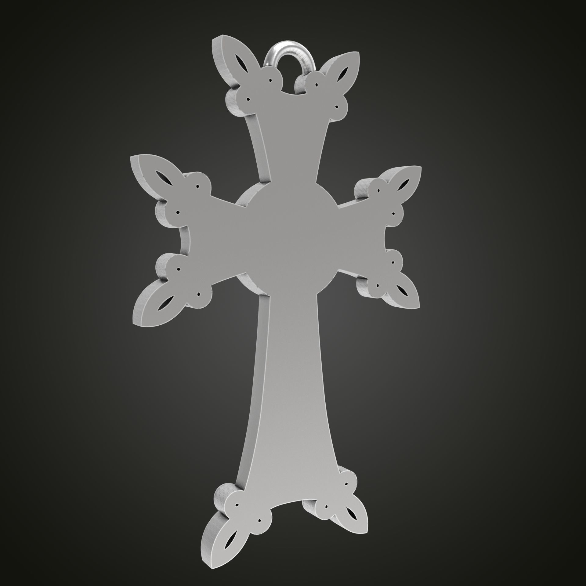 Armenian cross 3D model 3D printable | CGTrader