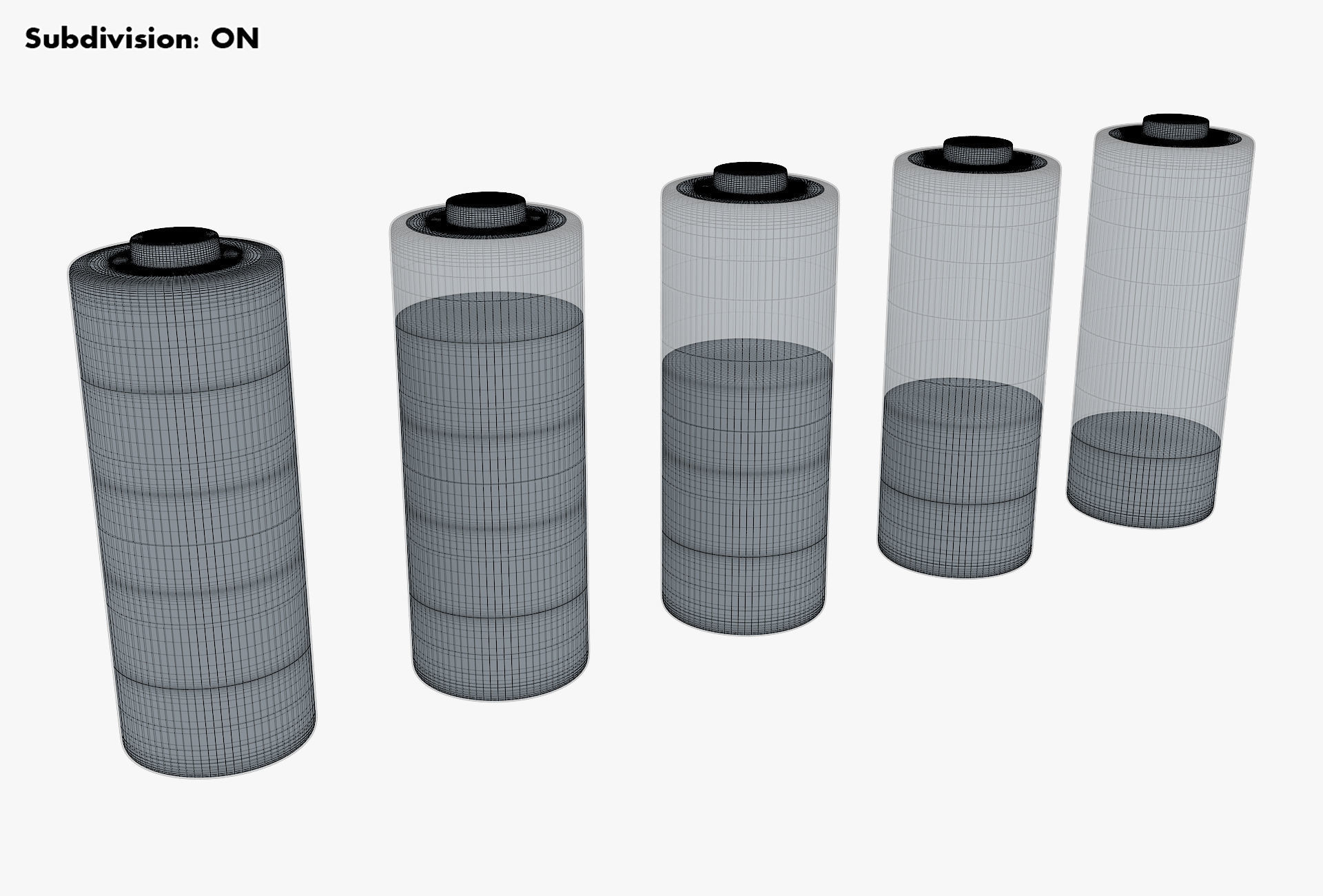 Battery Icon M 1 3D model_6