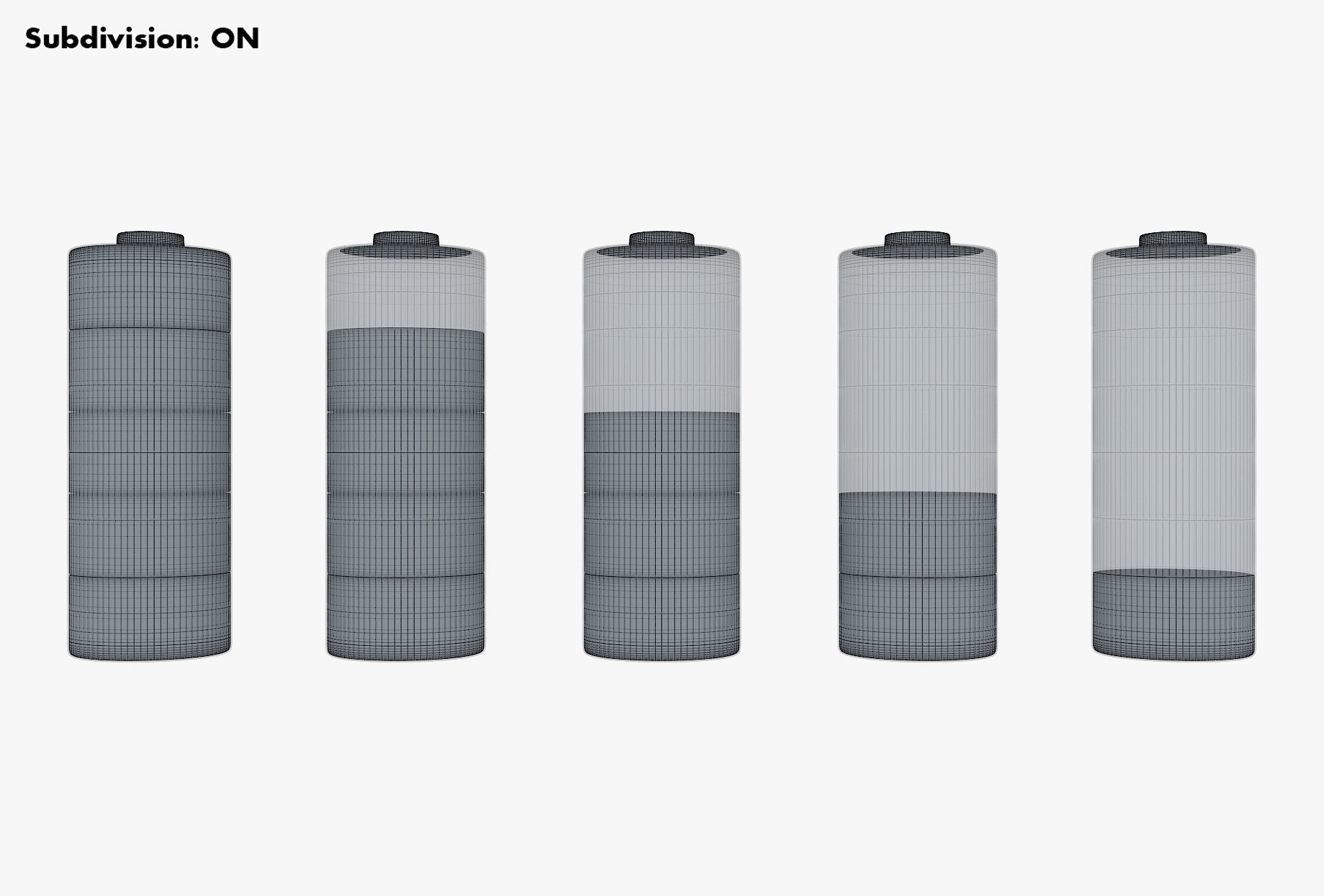 Battery Icon M 1 3D model_8