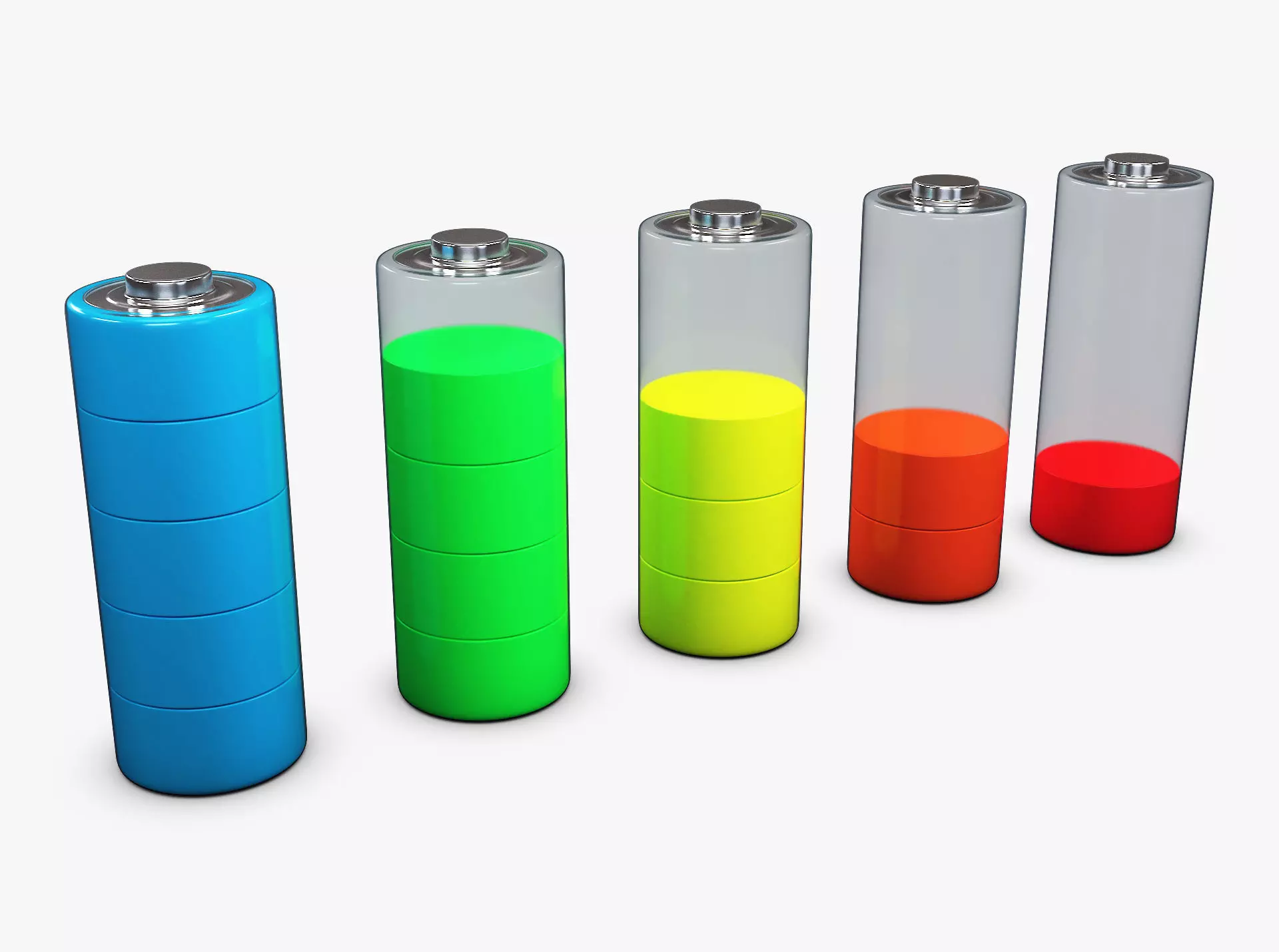 Battery Icon M 1 3D model_0