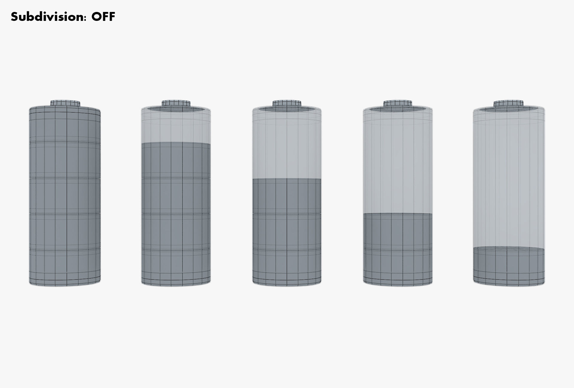 Battery Icon M 1 3D model_9