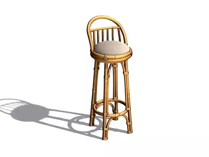 Bamboo Bar Stool - Furniture for a Bali resort
