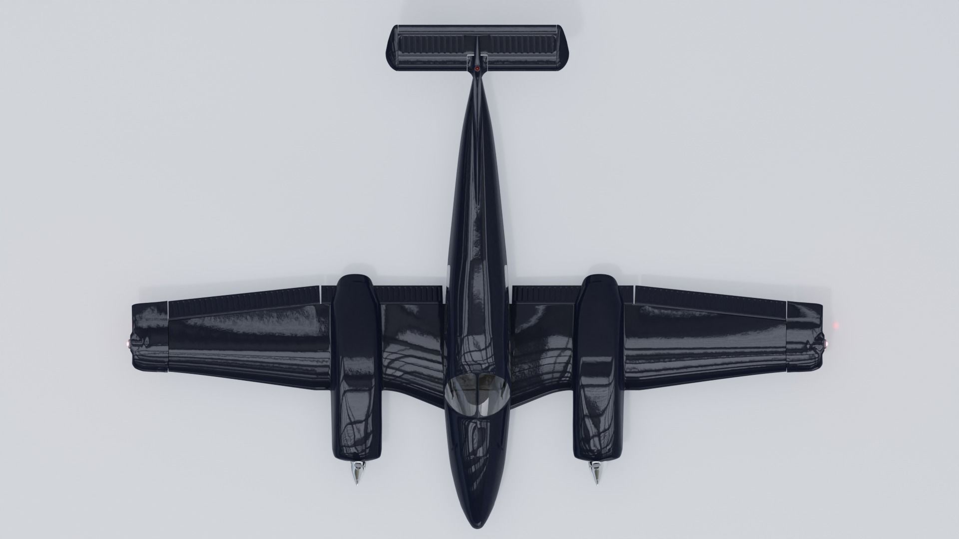 Piper PA-44 Seminole Blender 3D model_2