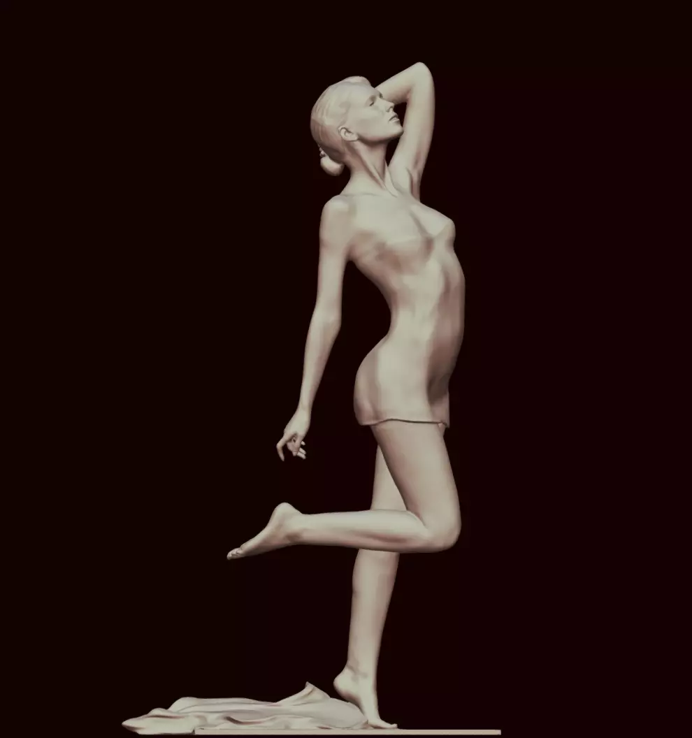 After The Bath 3D print model