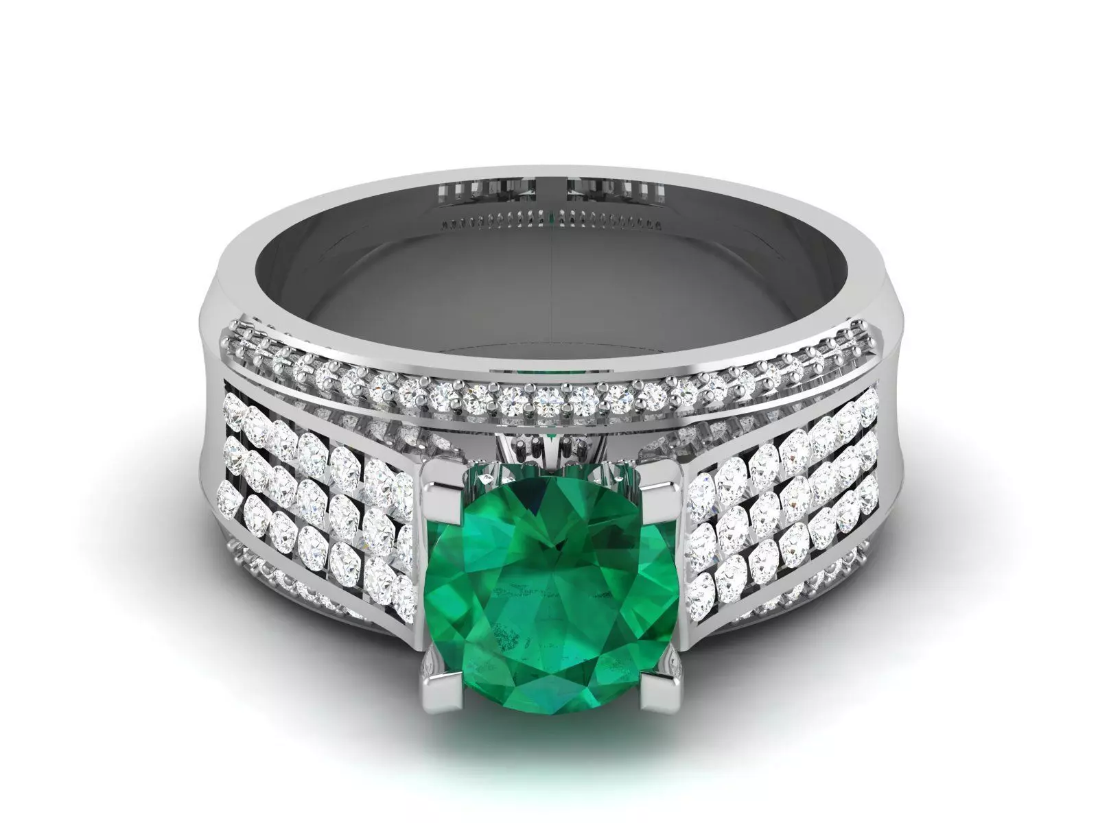 Engagement Wedding Ring 3dm Render Detail  3D print model_0