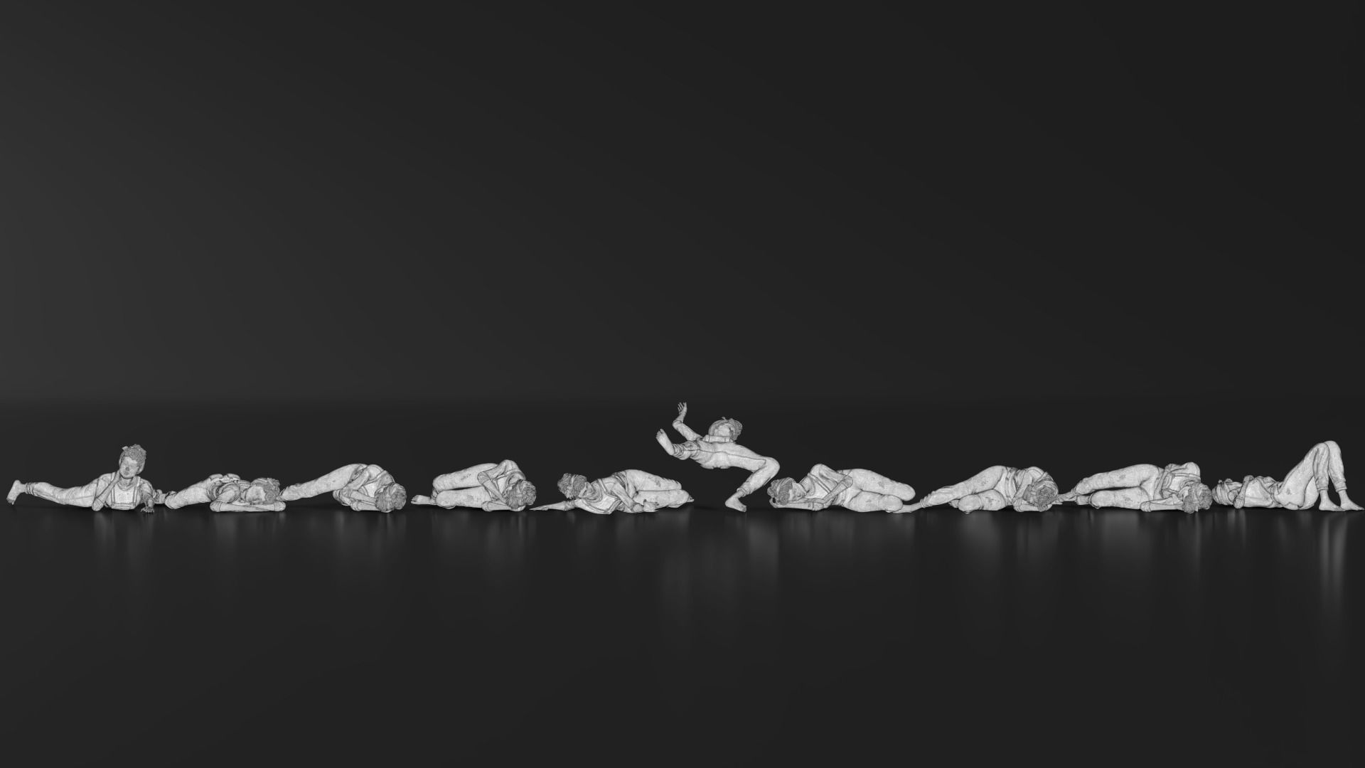 HD People 08 Relax 3D print model_20