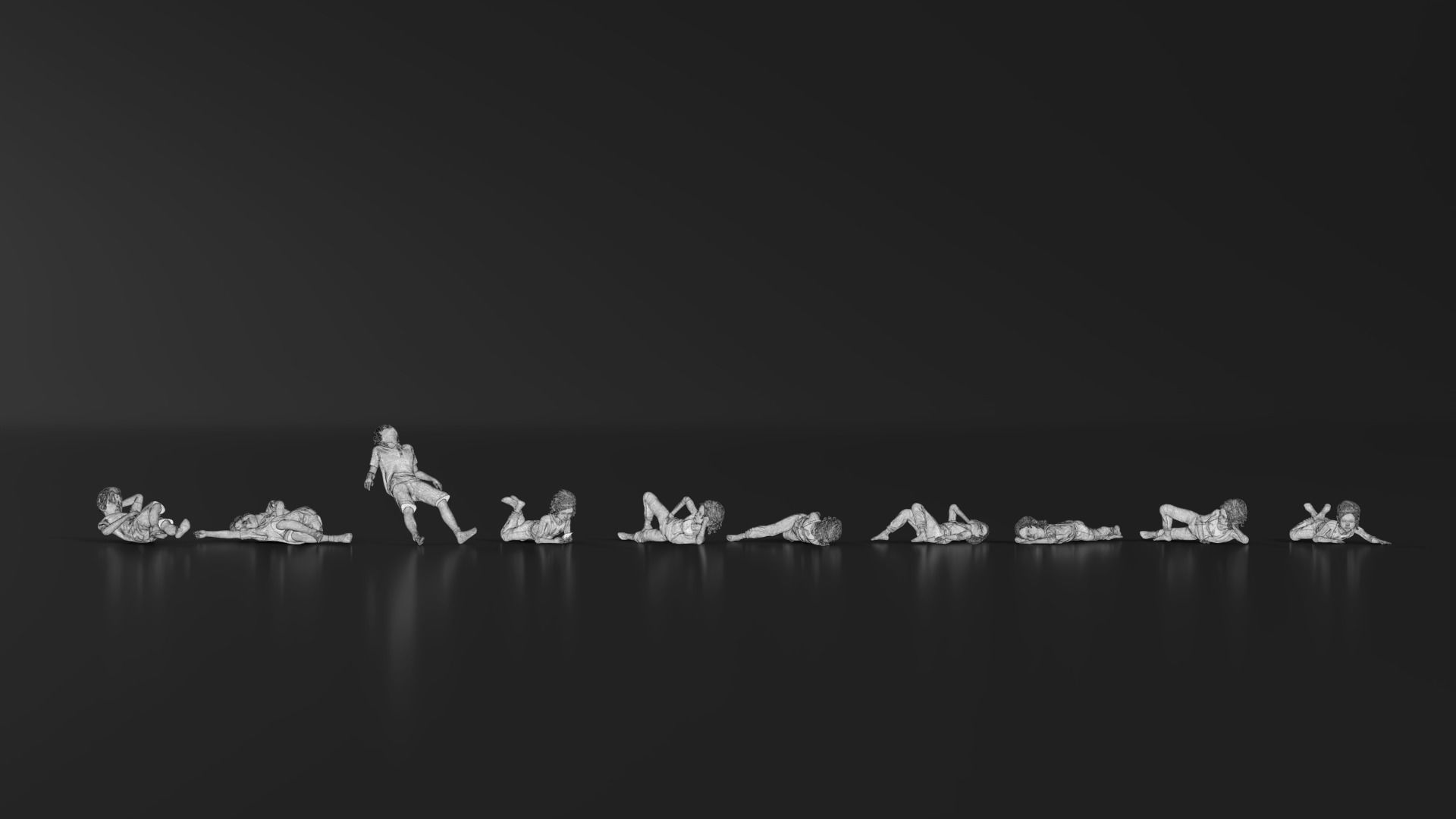 HD People 08 Relax 3D print model_13