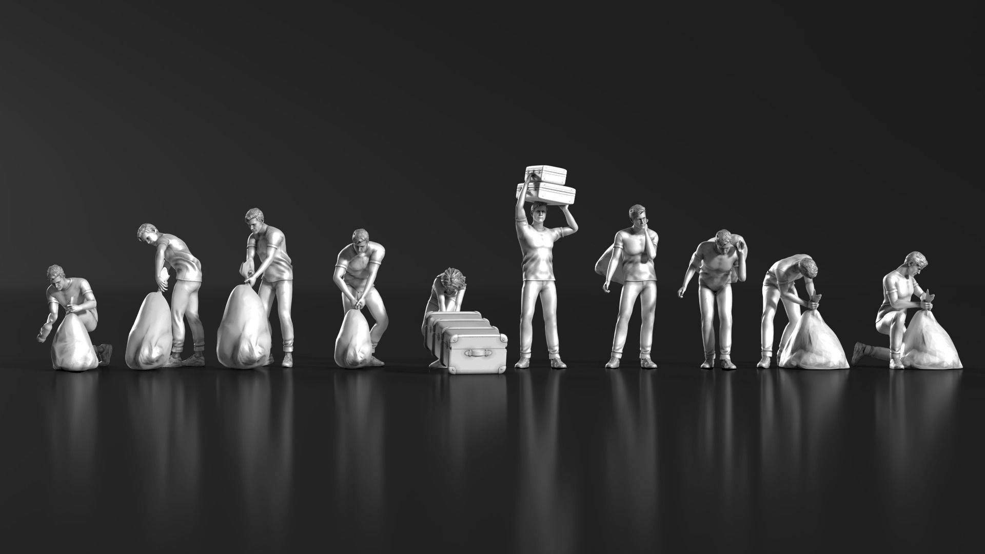 HD People 07 Carrying 3D print model_10