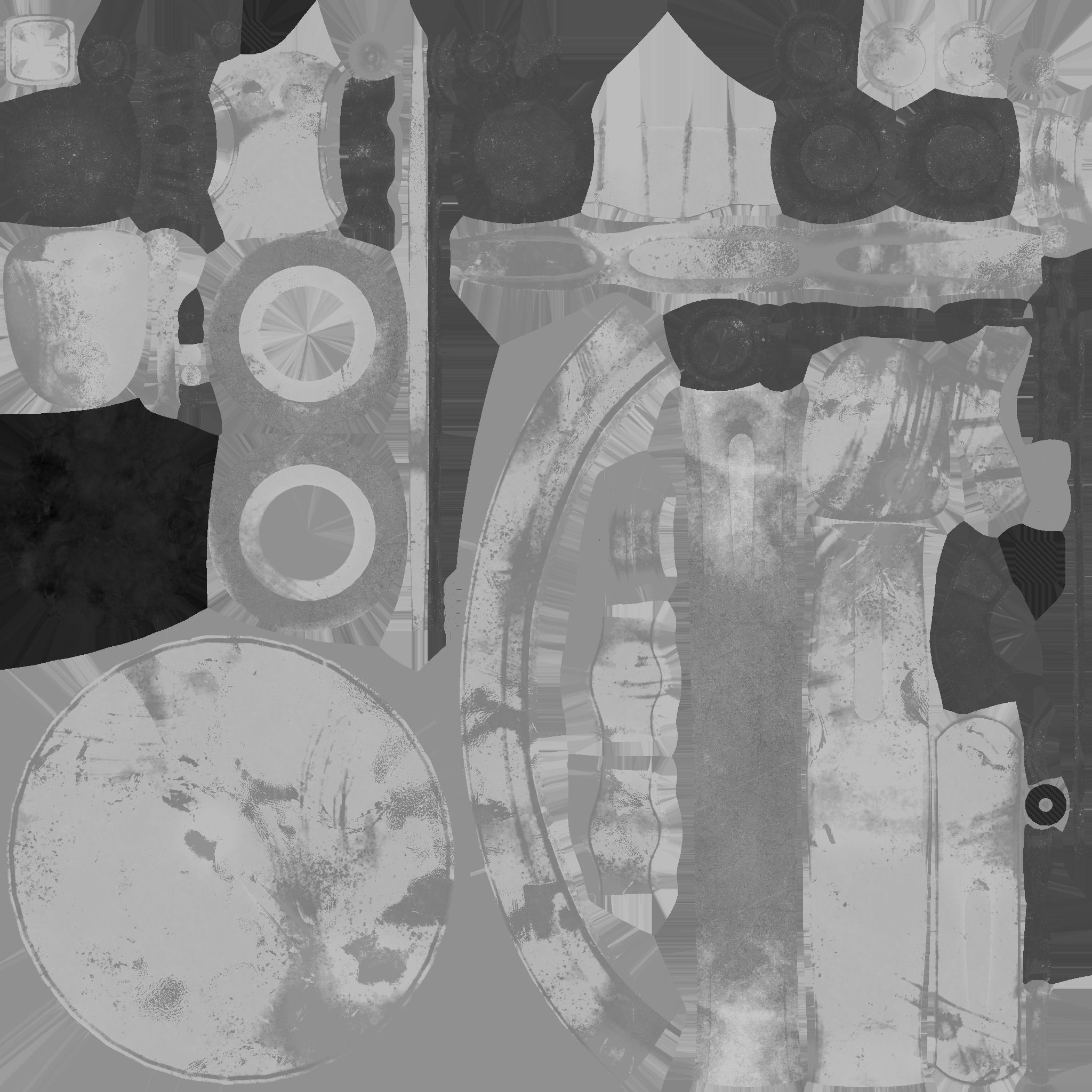 Wheel Robot H08 Red - SciFi Character Design Low-poly 3D model_26