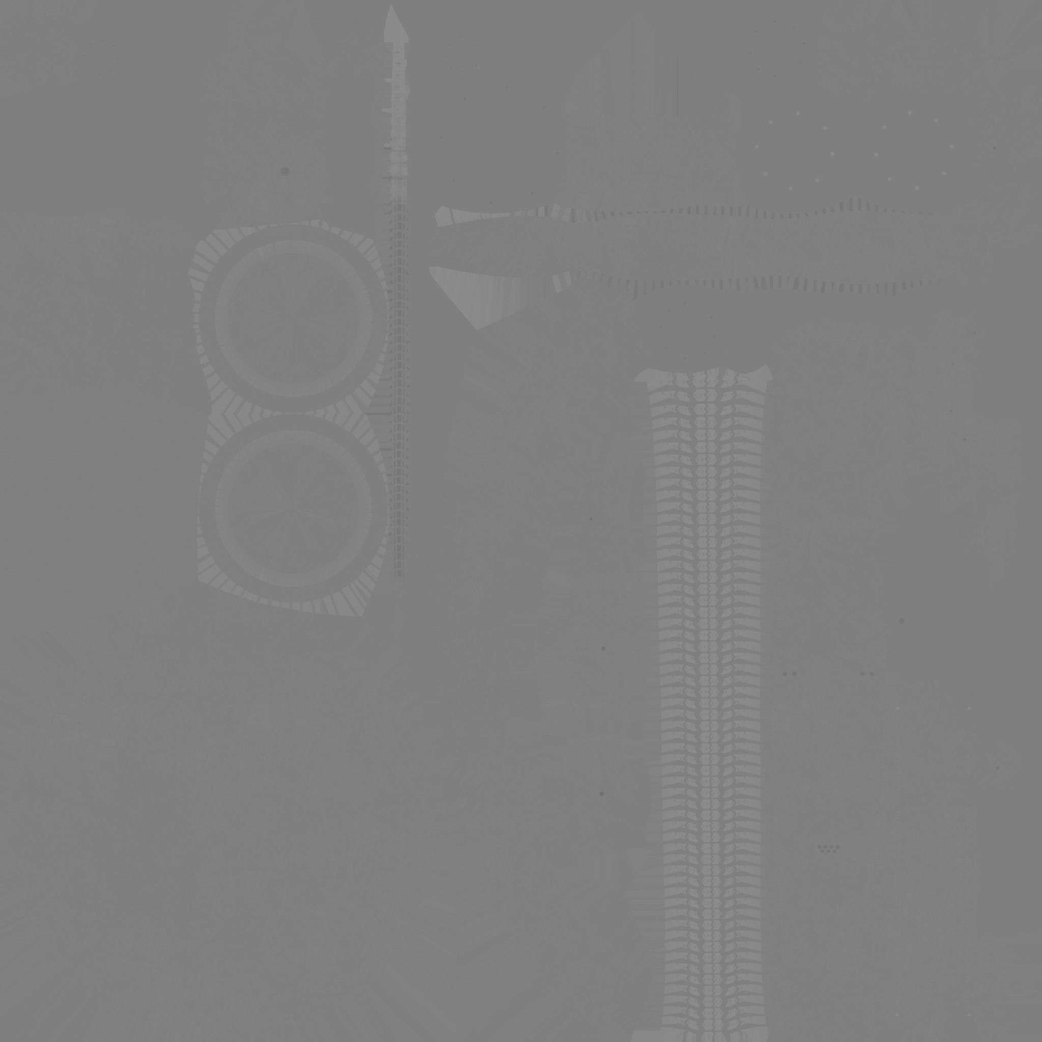 Wheel Robot H08 Red - SciFi Character Design Low-poly 3D model_23